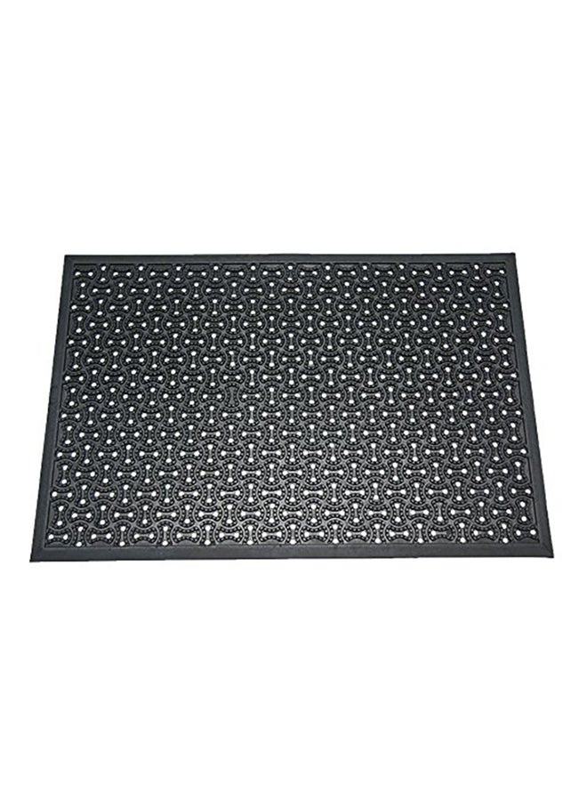 رابر-كال ممسحة أرجل من المطاط للأبواب التجارية بخاصية القشط والتصريف أسود 0.38x36x24بوصة 