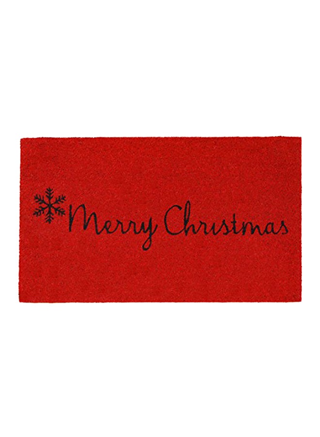 كالواي ميلز دواسة مطبوع عليها عبارة "Merry Christmas أحمر وأسود 0.6x29x17بوصة 