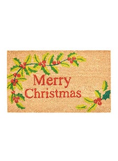 Home & More Merry Christmas Printed Doormat Multicolour 0.6x17x29inch 