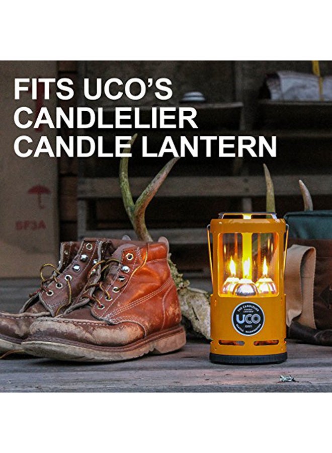 UCO Beeswax Candle Holder Orange 1x1x1inch - Image 2