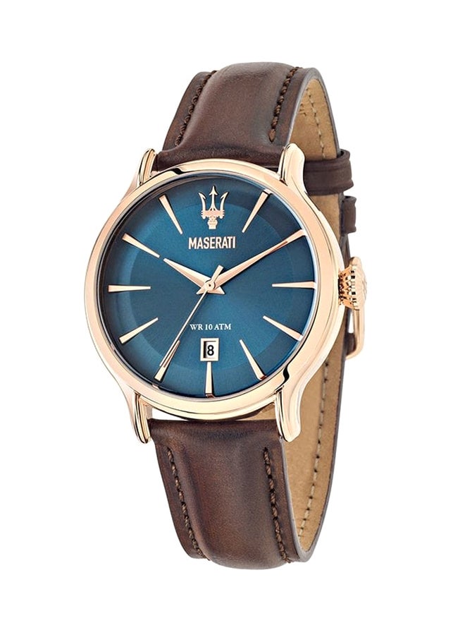 مازيراتي ساعة يد إيبوكا بعقارب طراز R8851118001 للرجال - Image 1