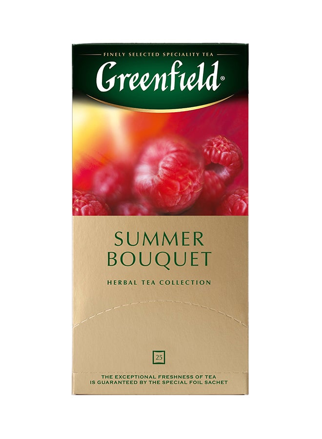 Greenfield Summer Bouquet Herbal Tea 2grams Pack of 25 - Image 1