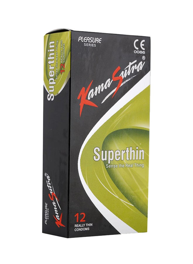 Kamasutra 12-Piece Super Thin Condom - Image 1