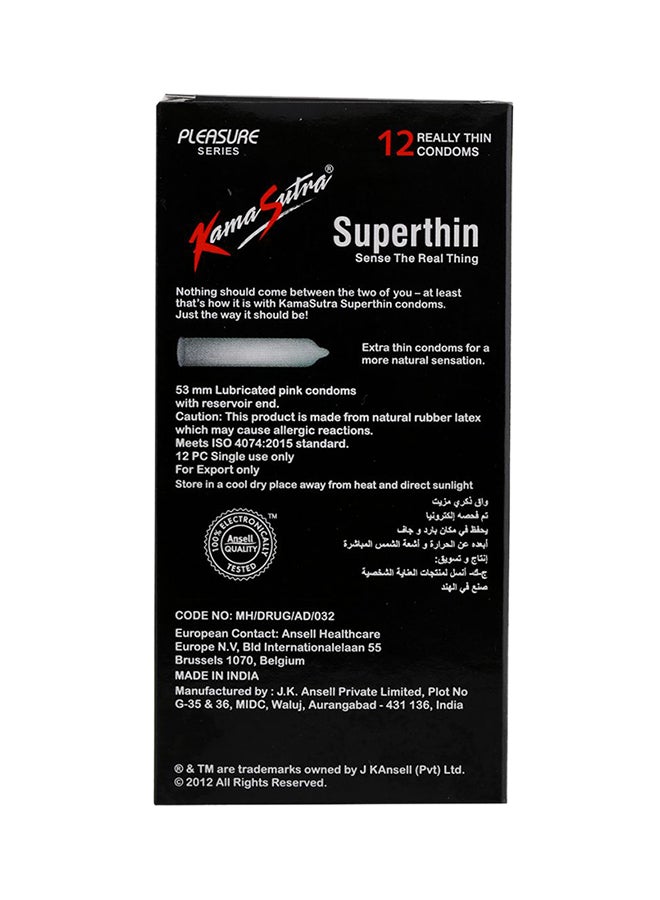 Kamasutra 12-Piece Super Thin Condom - Image 2