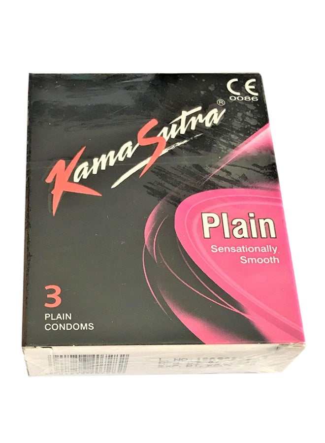 3-Piece Plain Condom