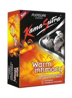 Kamasutra 3-Piece Warm Intimacy Condom 
