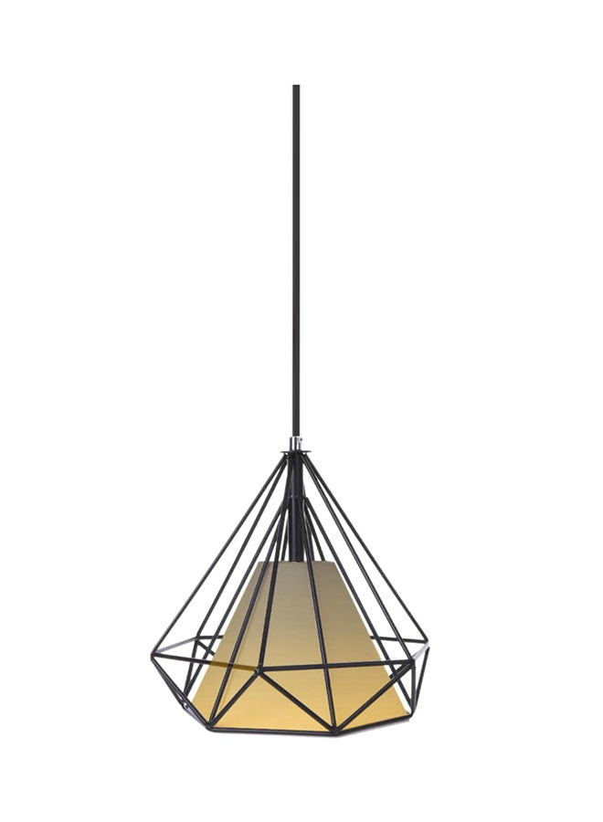 Vintage Cage Pendant Light Black  - Image 1