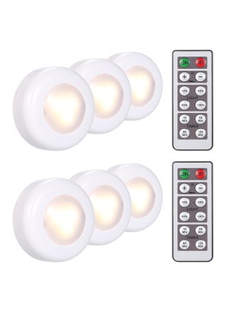6-Piece LED Under Cabinet Light White - v1549374767/N20900881A_1