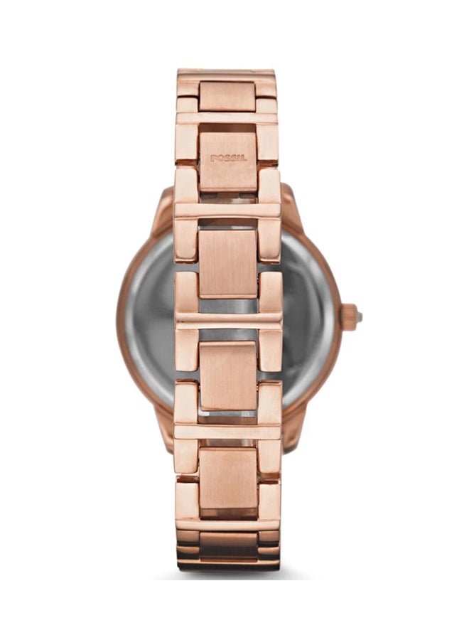 FOSSIL - Women's Jesse Analog Watch ES3020 - 34 mm - Rose Gold - Image 1