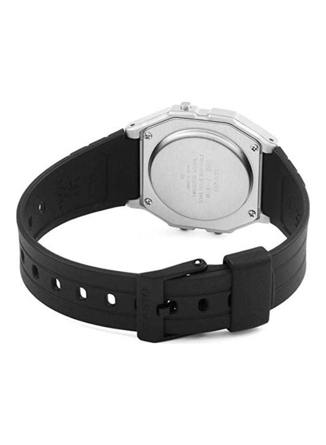 كاسيو ساعة يد رقمية كاجوال F-91WM-7AEF - مقاس 35 مم - لون أسود للرجال - Image 2