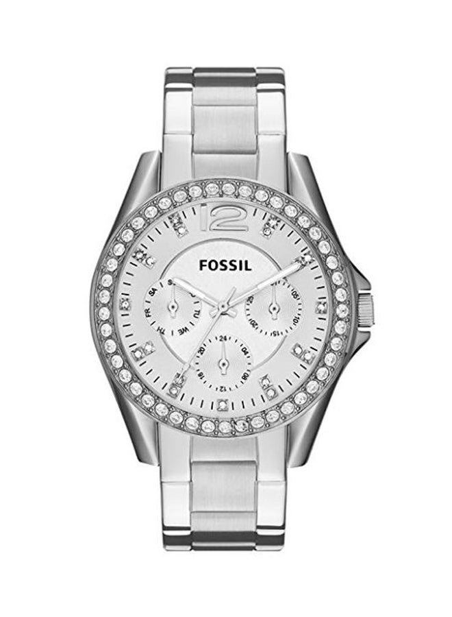 FOSSIL - Women's Riley Analog Watch ES3202 - 38 mm - Silver - Image 1