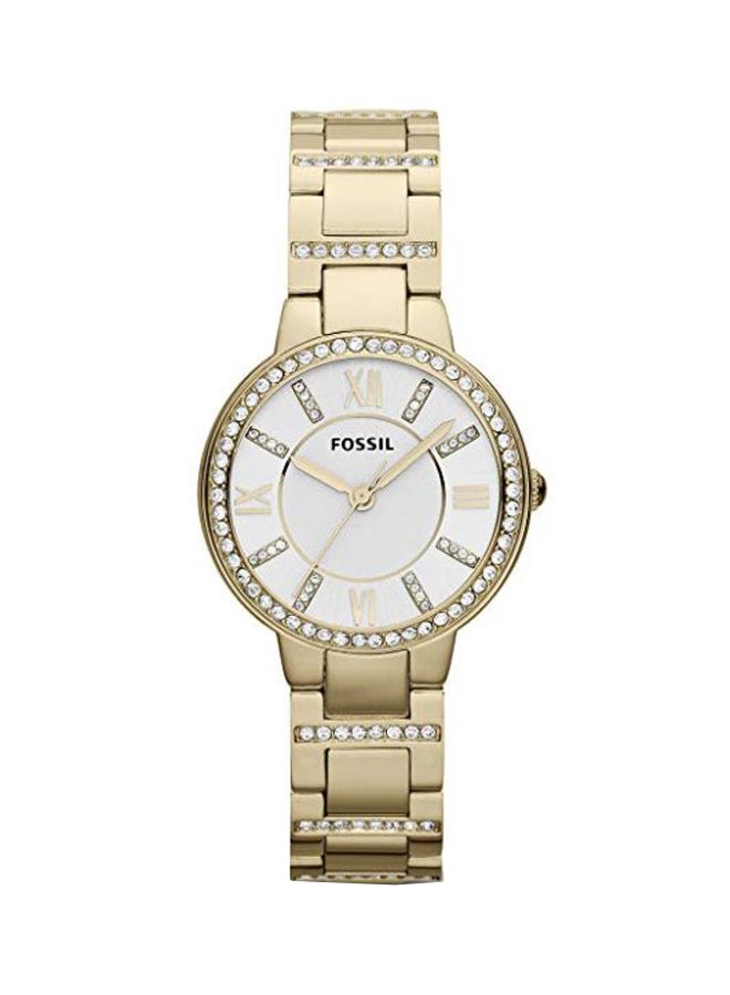FOSSIL Women's Virginia Analog Watch ES3283 - 30 mm - Gold  - Image 1