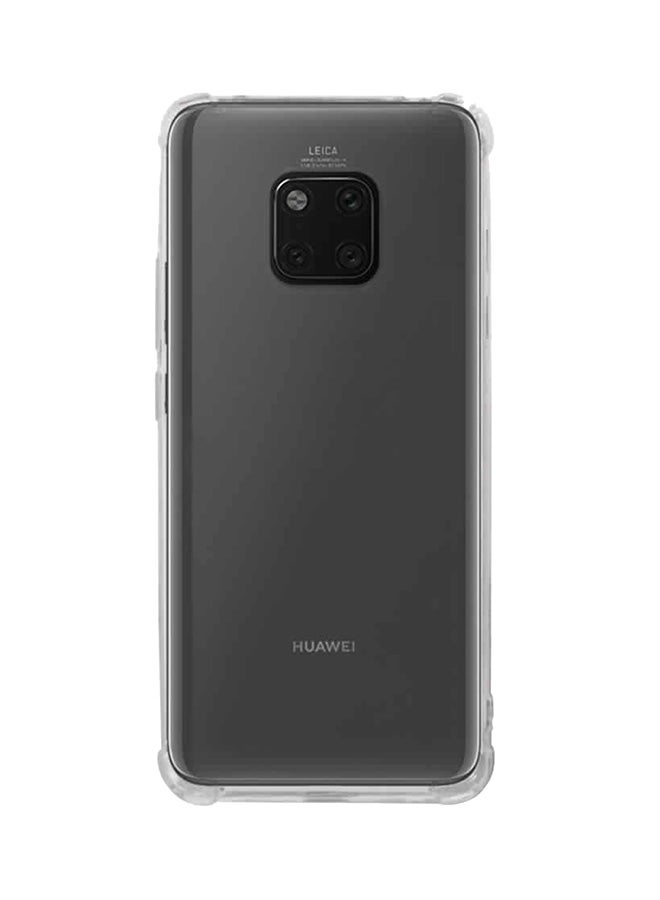 غطاء حماية واقٍ قلاب لهاتف هواوي ميت 20 برو شفاف - Image 1