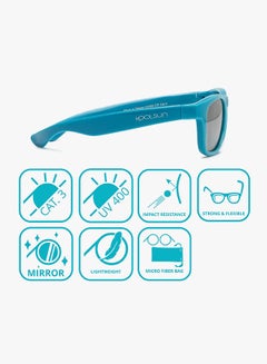 Koolsun Kids' Square Sunglasses KS-WACB003  - Image 2