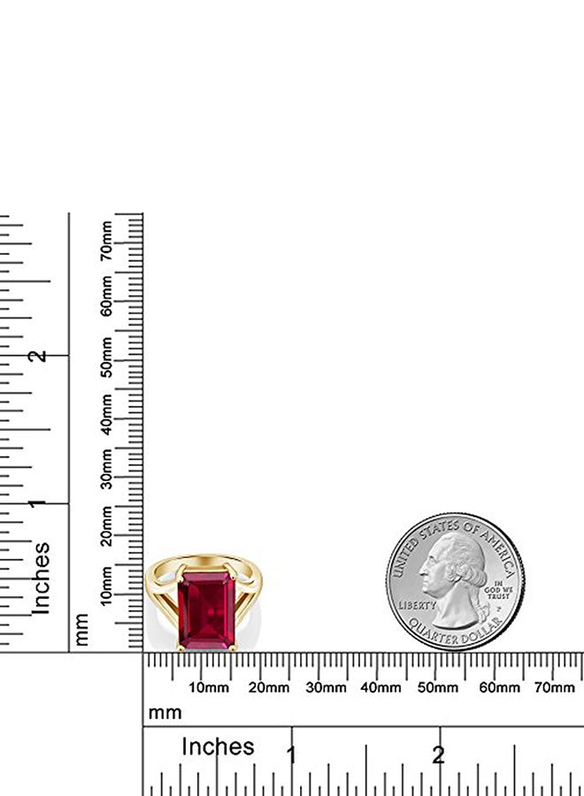 خاتم من الفضة الإسترليني عيار 925 مطلي بالذهب عيار 18 قيراط ومزين بحجر العقيق - v1549456535/N20878671A_3