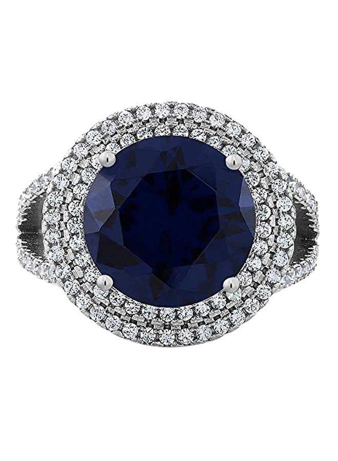 GEM STONE KING 925 Sterling Silver 7.56 Carat Ring - Image 1