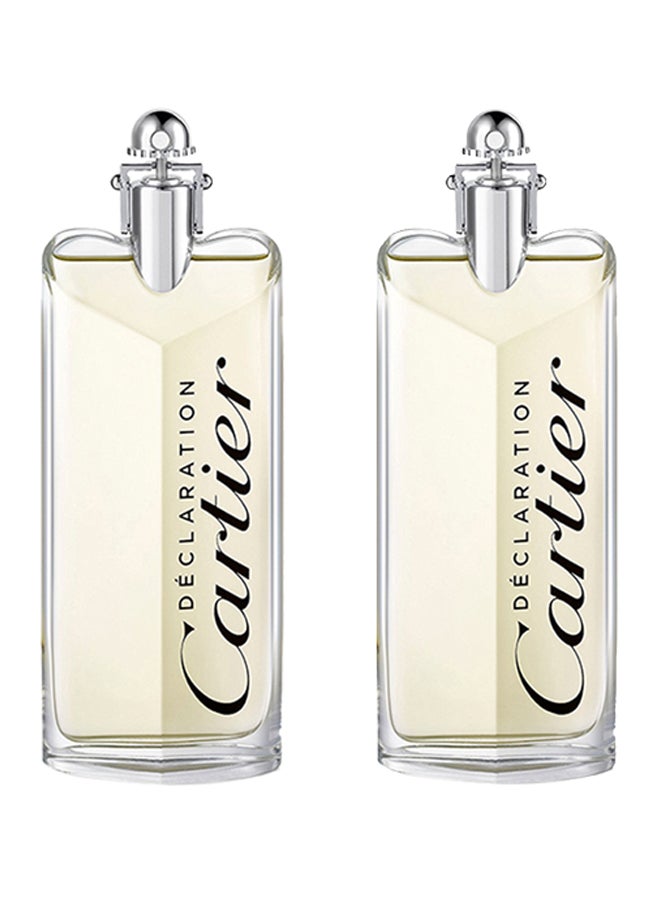 كارتييه مجموعة ديكلاريشن EDT، قطعتان 2x100ملليلتر  - Image 1