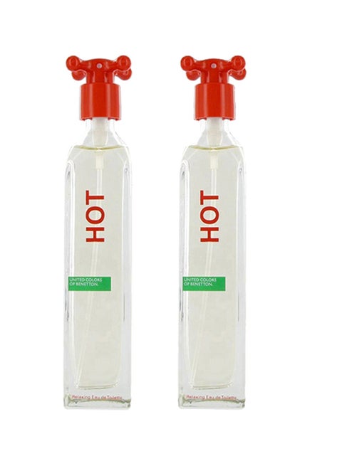 2-Piece Hot EDT Gift Set (2X100 ml)
