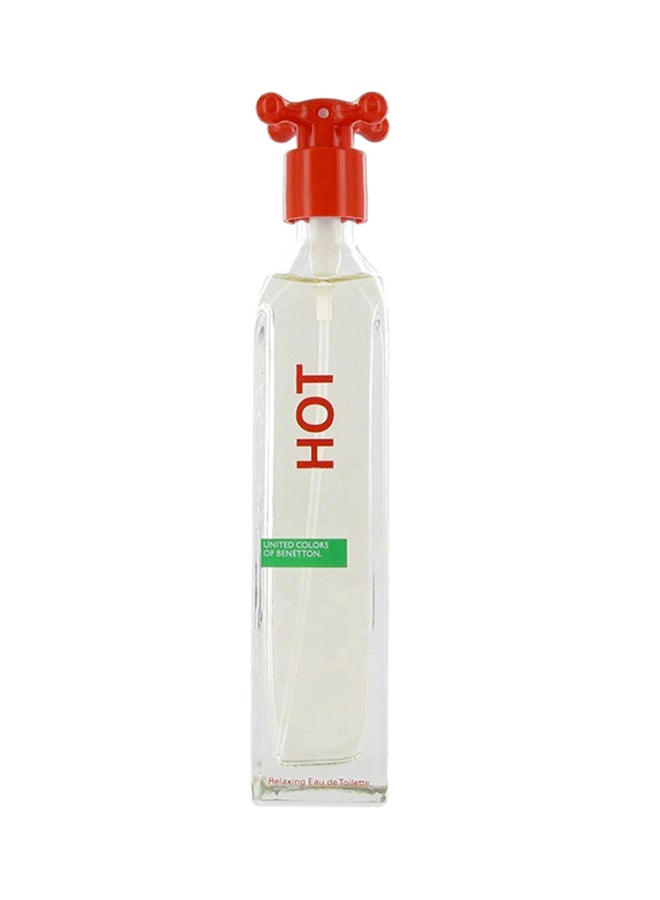 يونايتد كولورز أوف بينتيون مجموعة هدايا ماء تواليت هوت مكونة من قطعتين (2X100 ml)  - Image 2