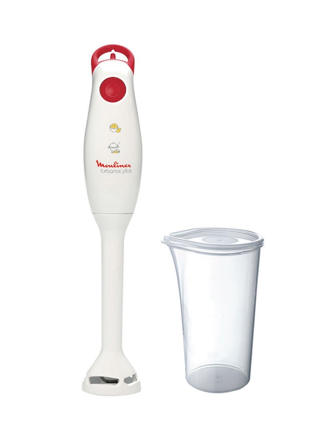 Moulinex - Turbomix Plus Hand Mixer 350W 0.6 L 350.0 W DD100147 Red/White - Image 1