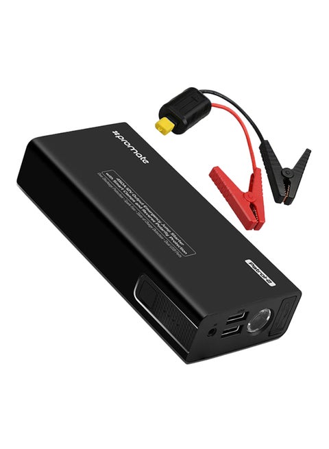 Car Jump Starter, Multifunctional 450A Peak Portable Car Jump starter with 11100mAh Battery Pack with Dual USB Port and LED Flash Light