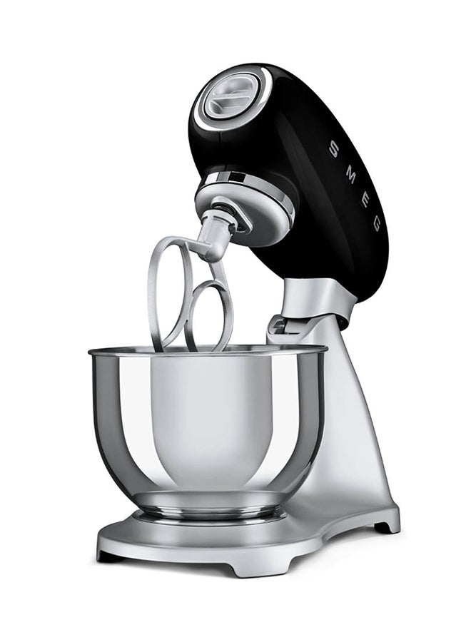 سميج مضرب طعام قائم بتصميم كلاسيك يعود إلى فترة الخمسينيات وقدرة 800 وات 4.8 L 800.0 W SMF01BLUK أسود  - Image 2