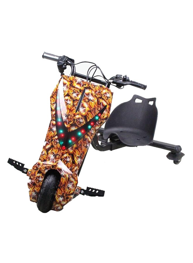 Scooter Drift With Bluetooth And Front Light With 3 Speeds Brown 