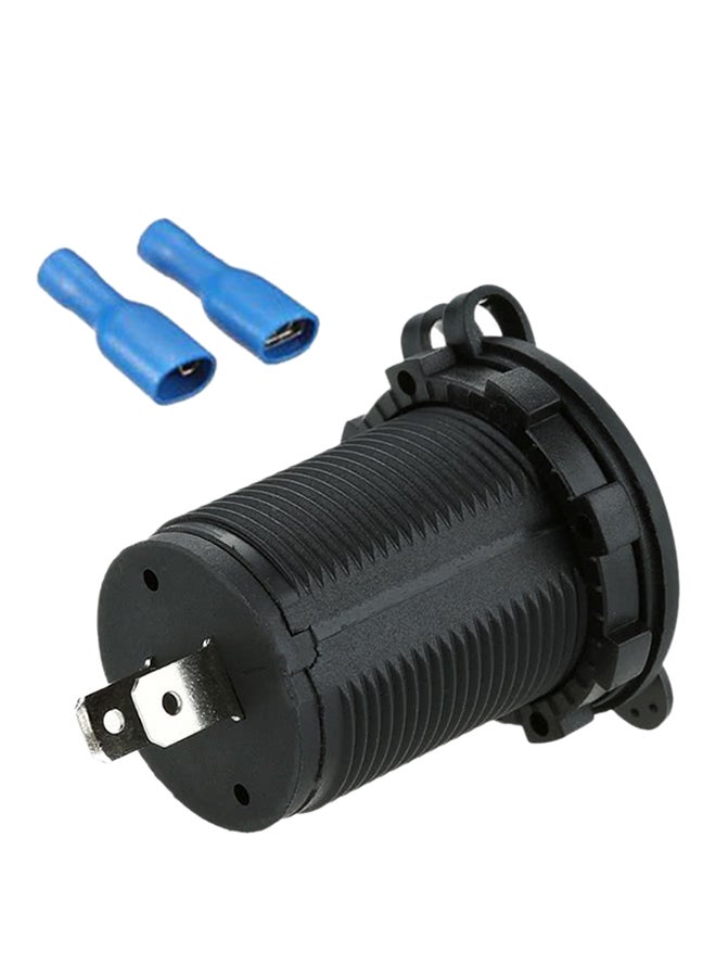 Generic - Motorcycle Dual USB Socket Mobile Phone Charger - Image 1