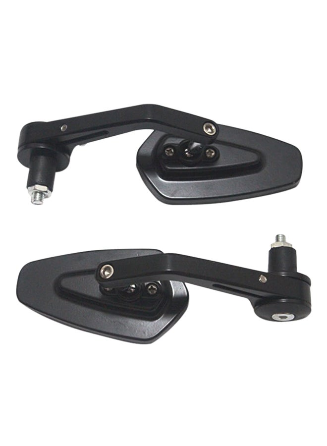 Generic Pair Of Motorcycle Rear view Mirror Set  - Image 2