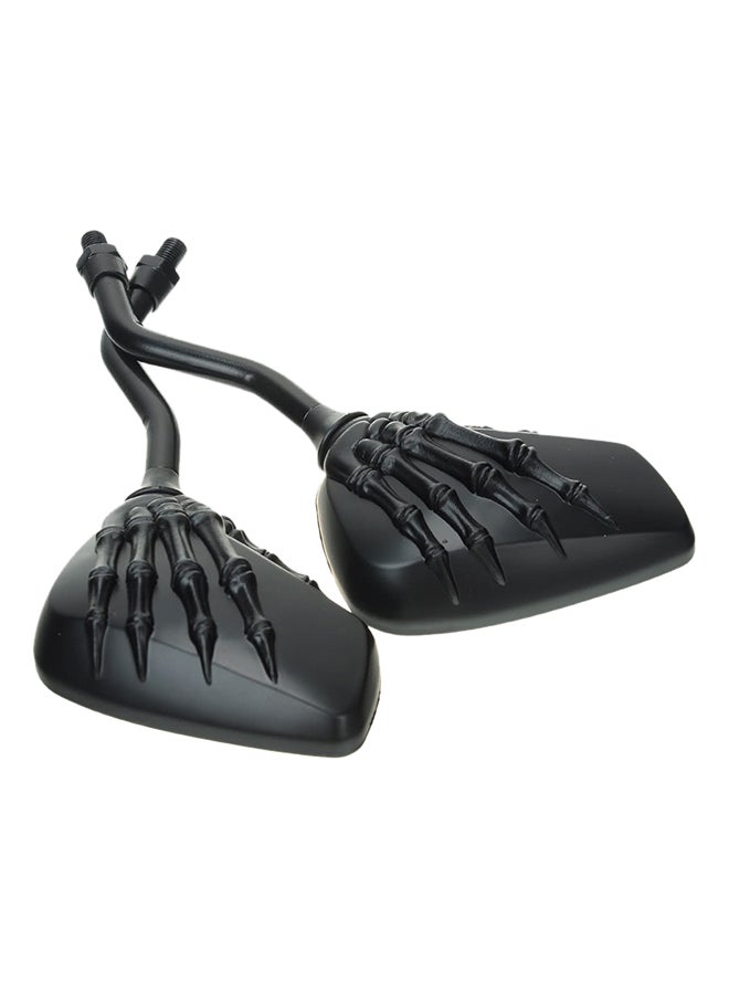 2-Piece Motorcycle Side Rear View Mirror Set - Image 3