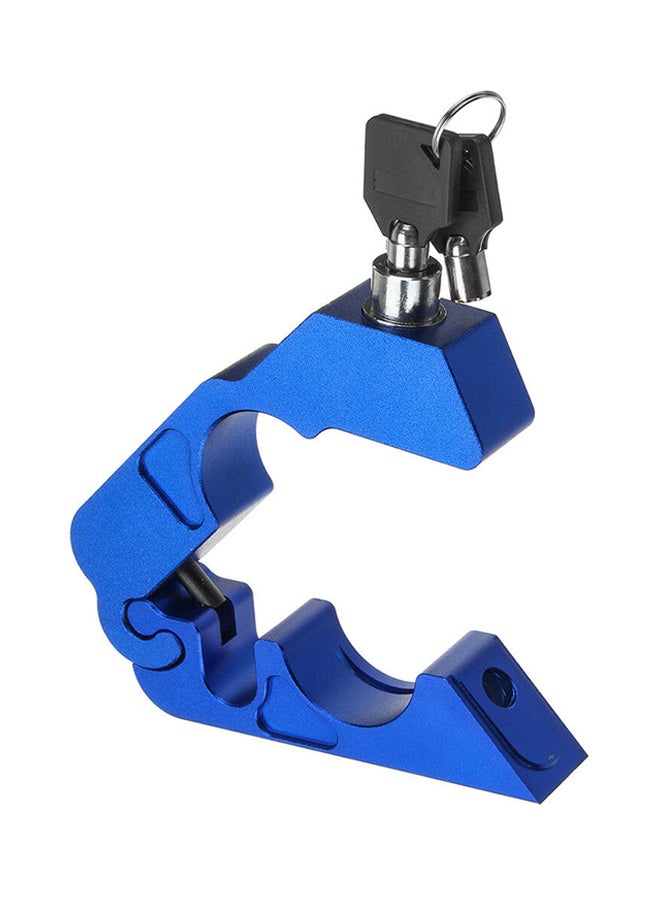 Generic Motorcycle Handlebar Lock Brake Clutch Security Safety Theft Protection Lock  - Image 1