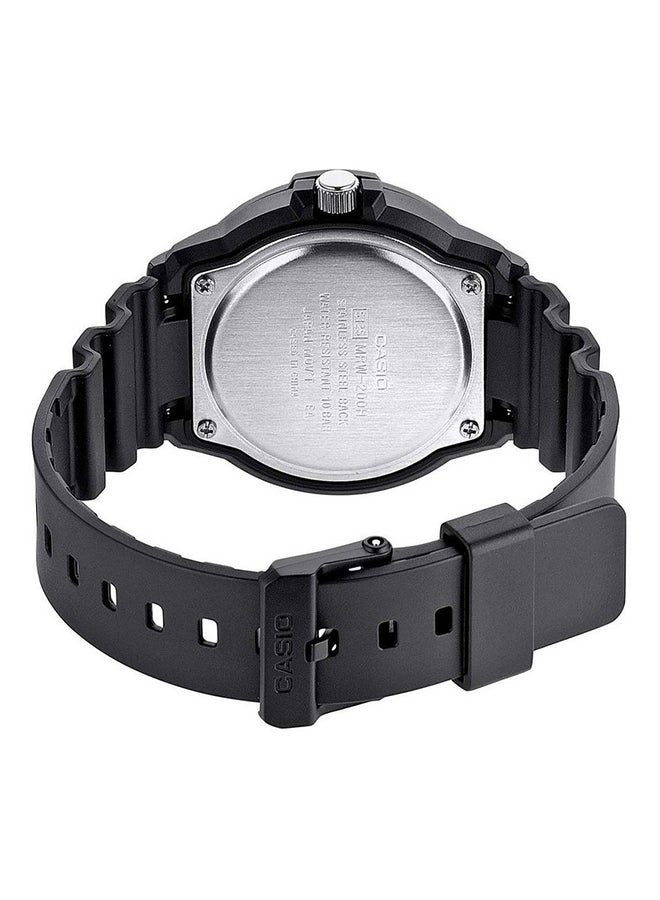 CASIO Men's Resin Analog Wrist Watch MRW-200H-2B2VDF - 48 mm - Black - Image 2