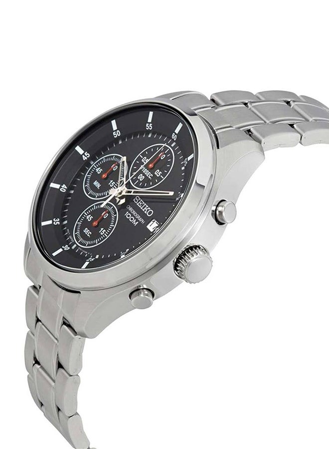 سيكو ساعة يد كرونوغراف بسوار من الستانلس ستيل طراز SKS539P1 men - Image 3