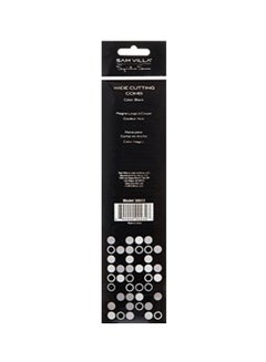 Sam Villa Signature Series Wide Cutting Comb Black  - Image 3