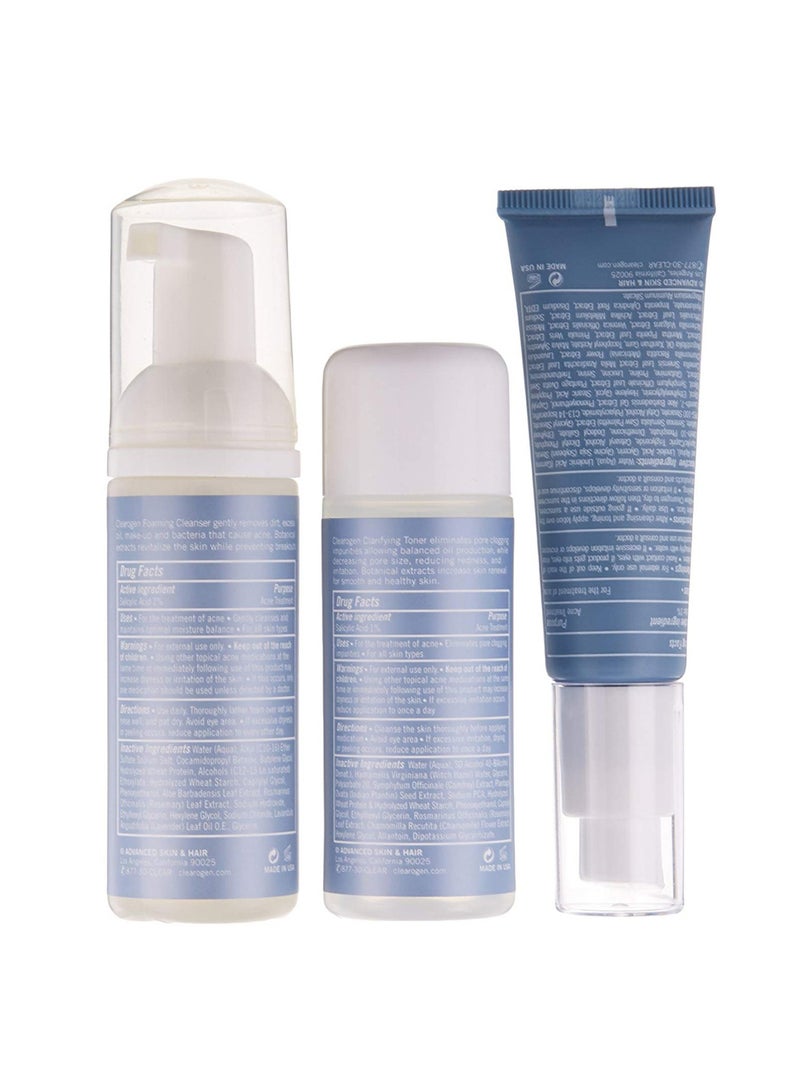 كليروجين مجموعة محلول البثور الهرموني للسفر - Image 2