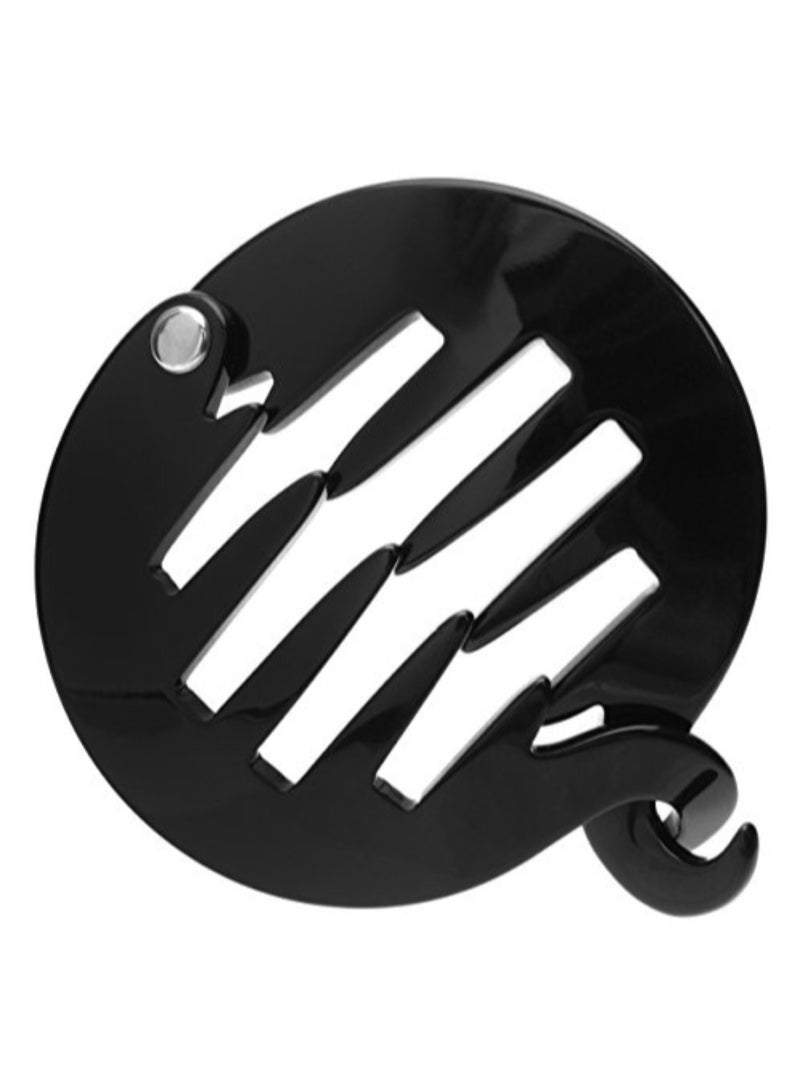 France Luxe Yvette Ponytail Hair Clip Black  - Image 1