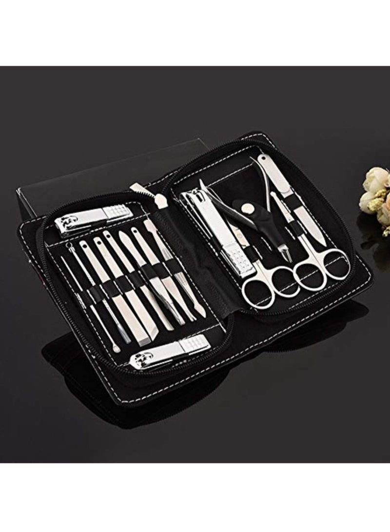 15-Piece Manicure Pedicure Set Silver - v1549538214/N20520820A_3