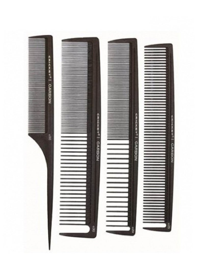 Cricket Stylist Carbon Comb Black 