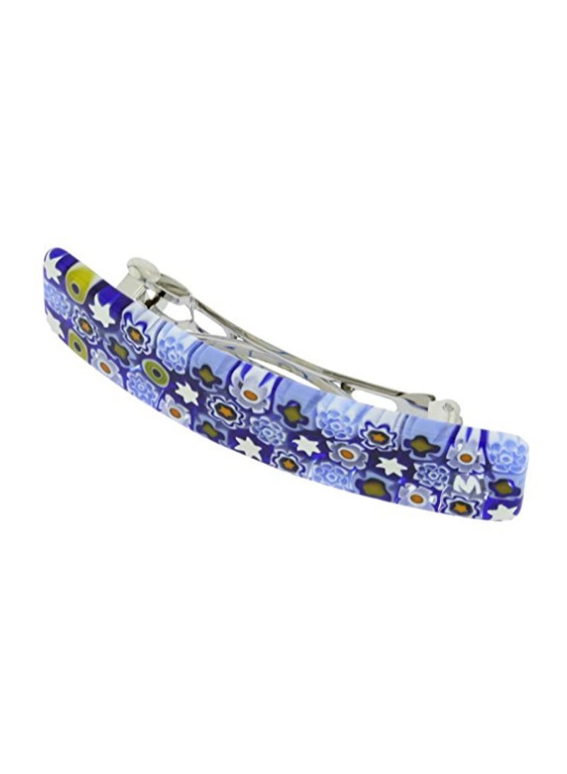 GlassOfVenice Murano Glass Millefiori Hair Clip - Image 1
