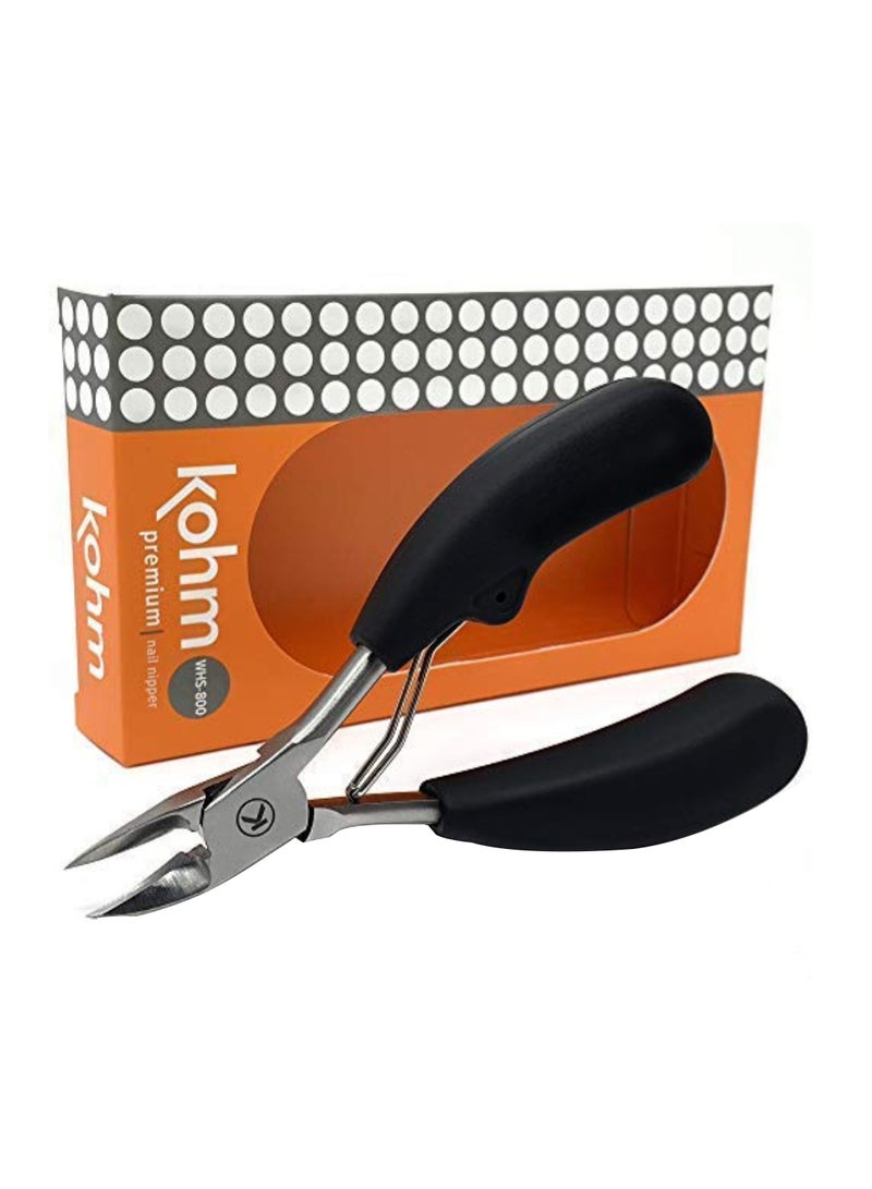 Kohm Nail Clipper Silver/Black - Image 1
