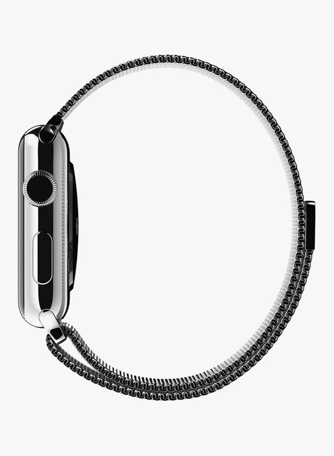 Replacement Metal Band For Apple Watch Series 3/2/1 Silver - Image 2
