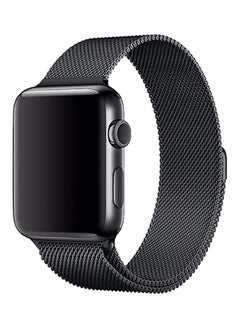 Stainless Steel Wrist Band For Apple Watch 38 mm Black