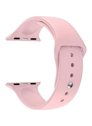 Soft Silicone Wrist Band For Apple Watch 38 mm Pink - v1549541017/N20840202A_1