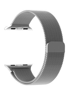 Milanese Stainless Steel Wrist Band For Apple Watch 42 mm Silver