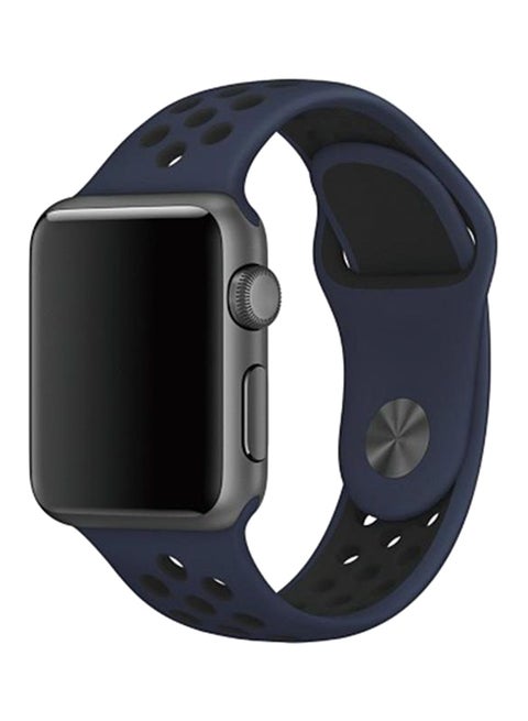 Silicone Replacement Wrist Band For Apple Watch 40 mm Blue