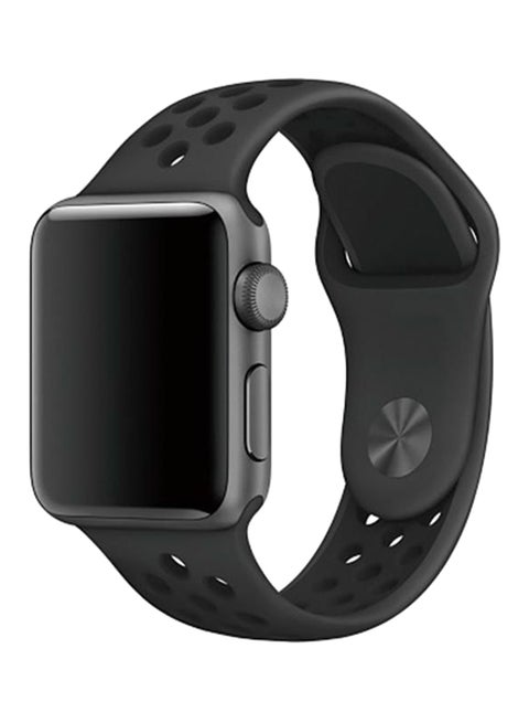 Replacement Watchband For Apple Watch Series 6/SE/5/4/3/2/1 45/44/42mm Black