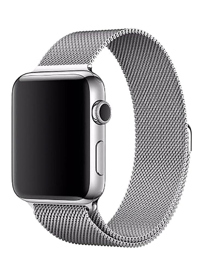 Generic - Milanese Stainless Steel Wrist Band For Watch 40 mm Silver - Image 1