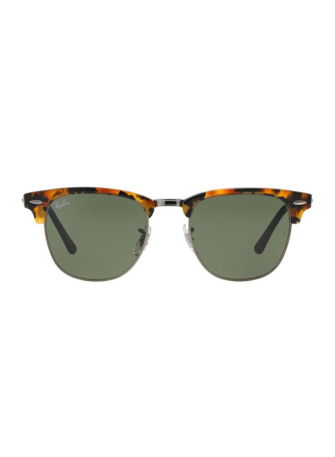 Ray-Ban Men's Clubmaster Sunglasses - RB3016 - Lens Size: 51 mm - Brown - Image 2