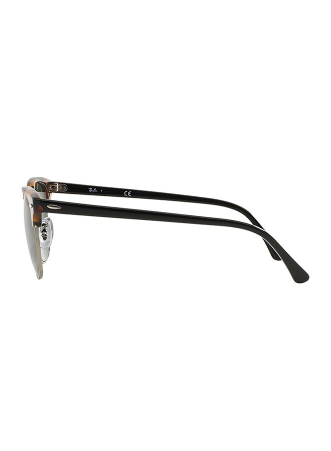 Ray-Ban Men's Clubmaster Sunglasses - RB3016 - Lens Size: 51 mm - Brown - Image 3