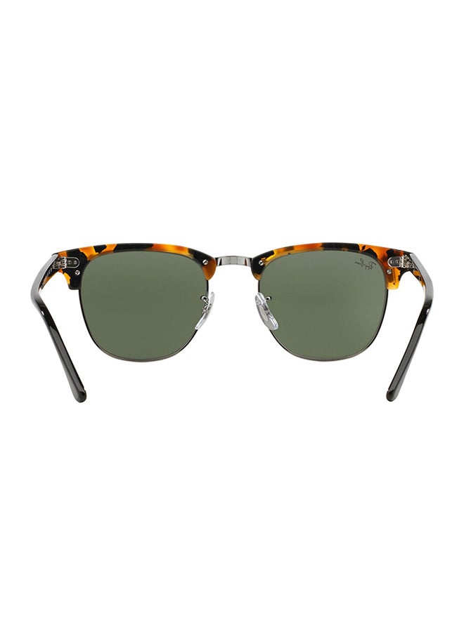 Ray-Ban Men's Clubmaster Sunglasses - RB3016 - Lens Size: 51 mm - Brown - Image 4